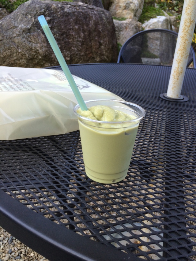 green tea milk shake